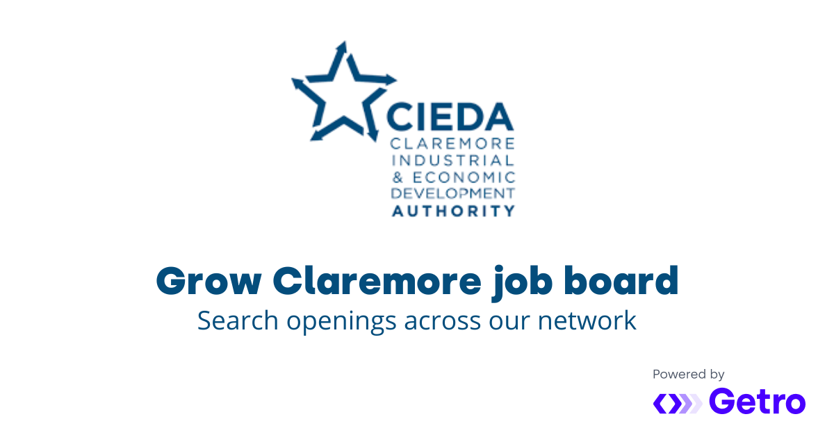 Jobs Claremore Industrial and Economic Development Authority Job Board