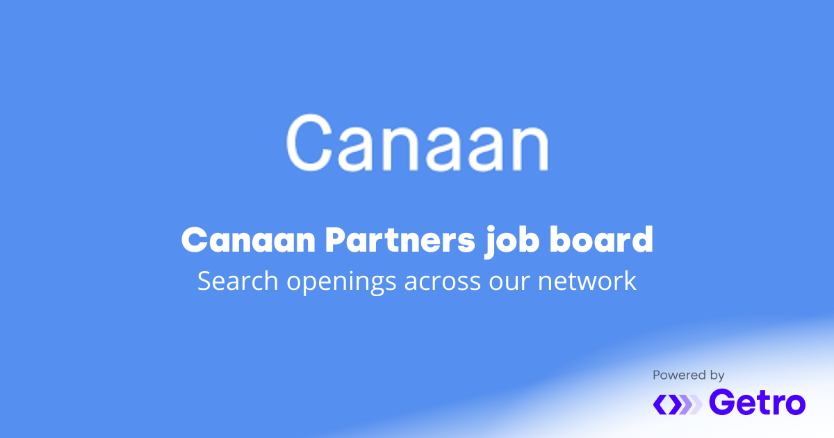 Companies Canaan Partners Job Board