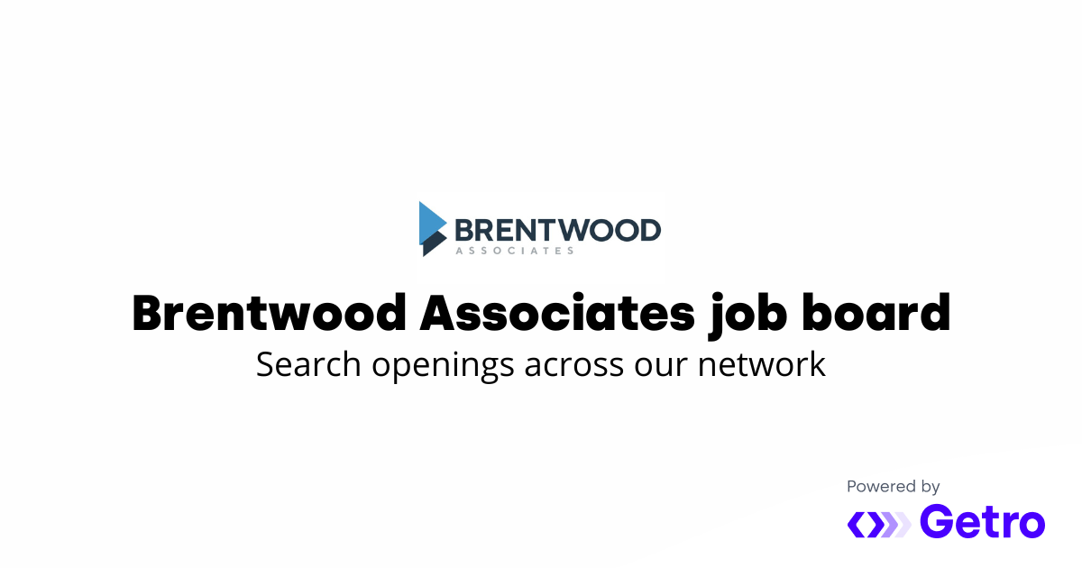 Companies | Brentwood Associates Job Board