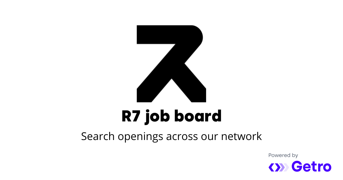 Jobs R7 Job Board