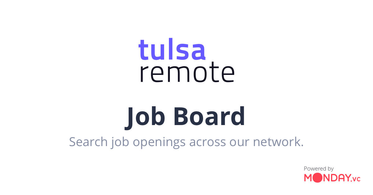 Jobs Tulsa Remote Job Board