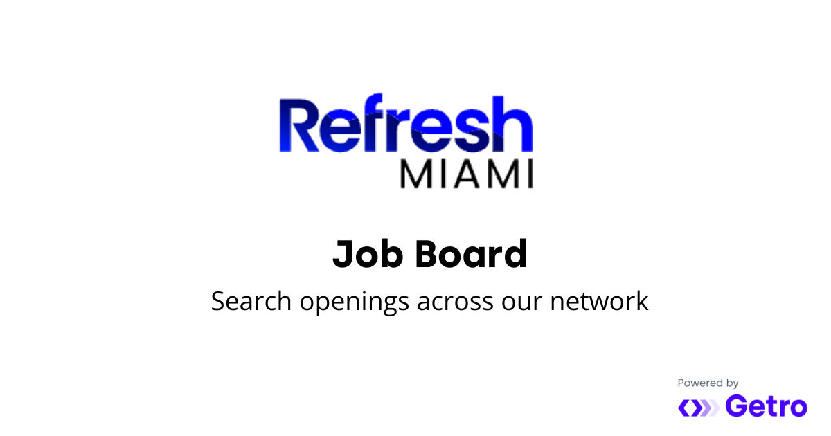 Homepage - Refresh Miami