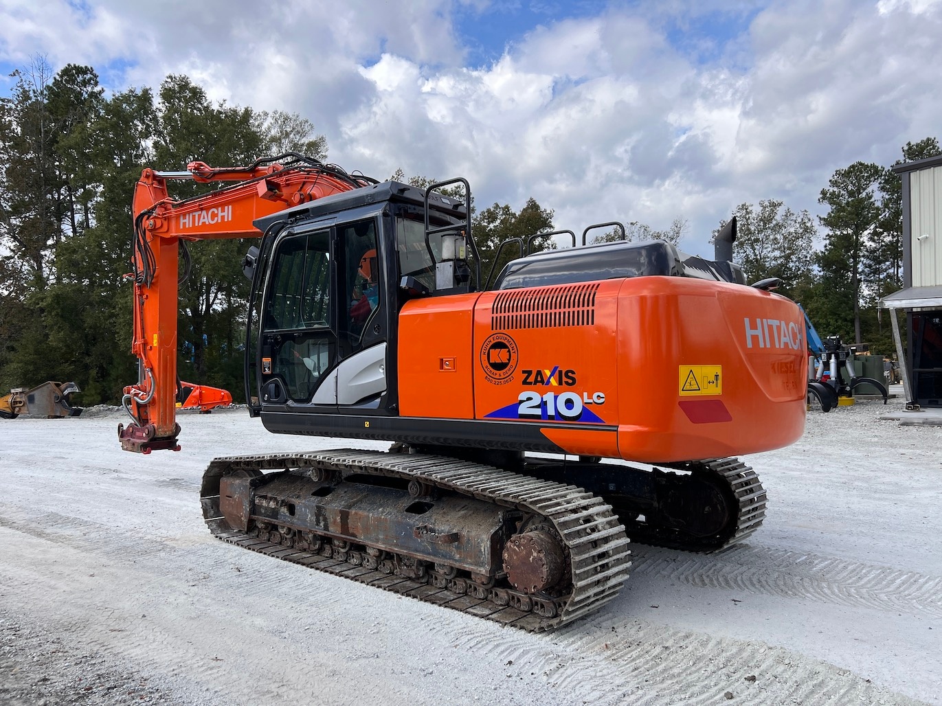 Used 2019 Hitachi ZX210LC-6 For Sale