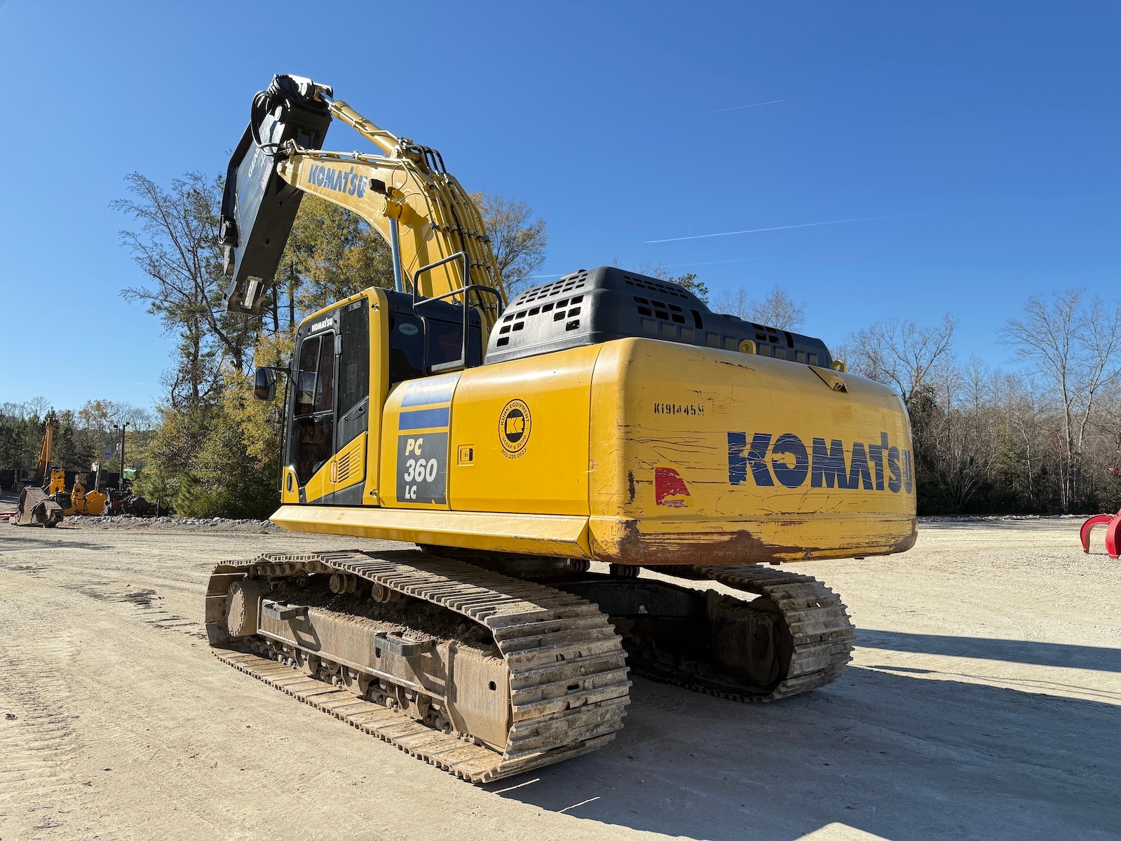 Used 2019 Komatsu PC360LC-11 w/ Shear For Sale