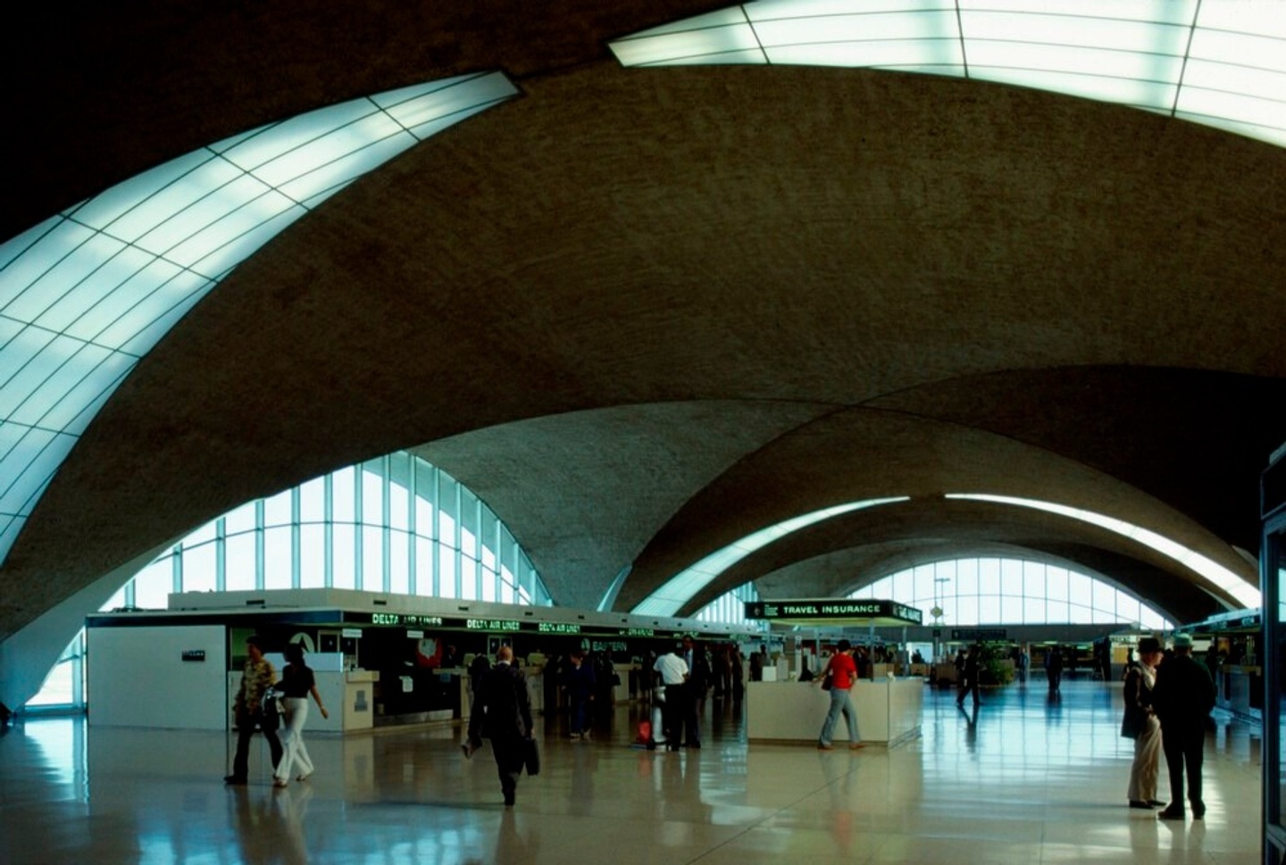 inside St Louis airport lobby