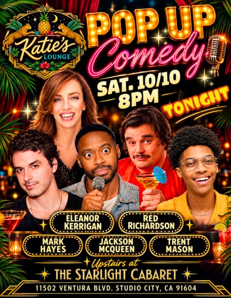 POP UP COMEDY  (Upstairs)