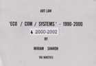 Eco/Com/Systems 1990-2002 / Art Law