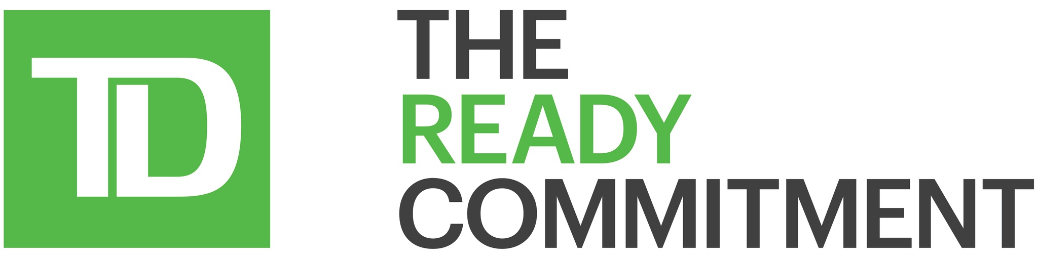 TD Bank logo that reads TD Bank The Ready Commitment