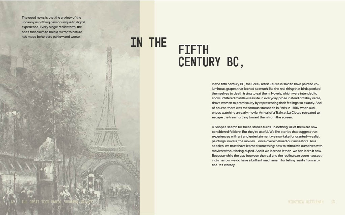 Book layout design