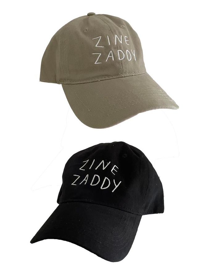 Zine Zaddy Cap in Black thumbnail 2