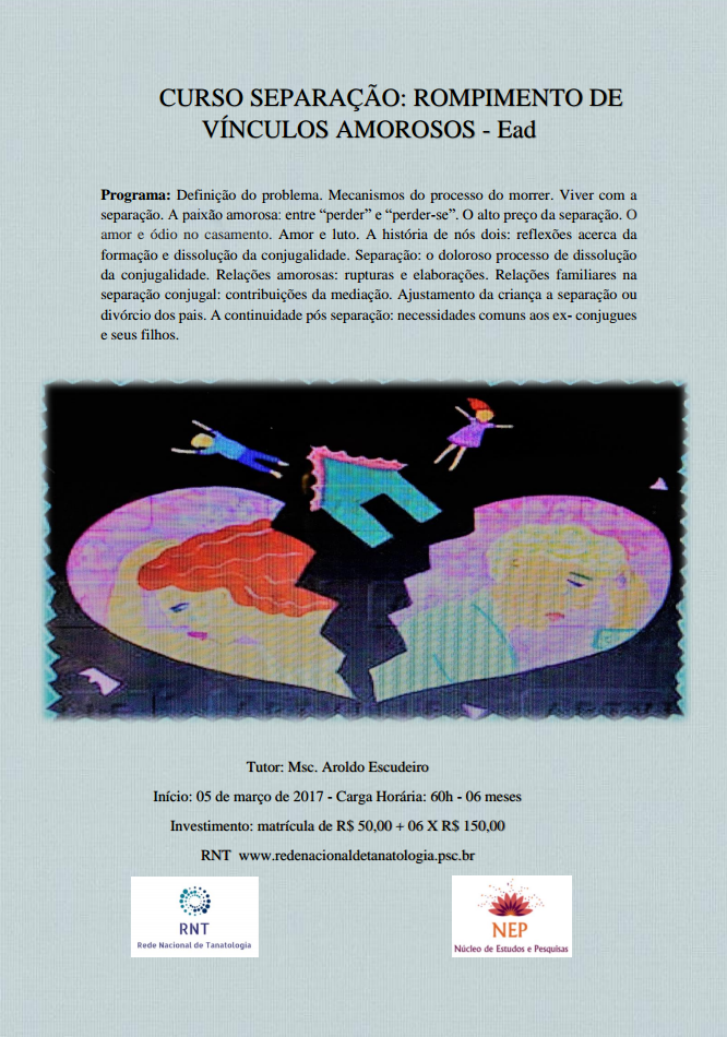 Curso Separação: rompimento de vínculos amororos EAD