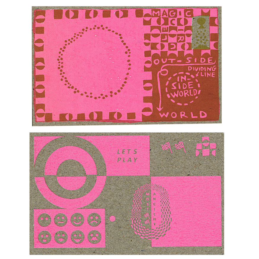 Lets Play Postcard Set thumbnail 4