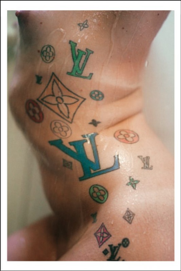 LV tattoo (louis vuitton)  Louis vuitton tattoo, Minimalist