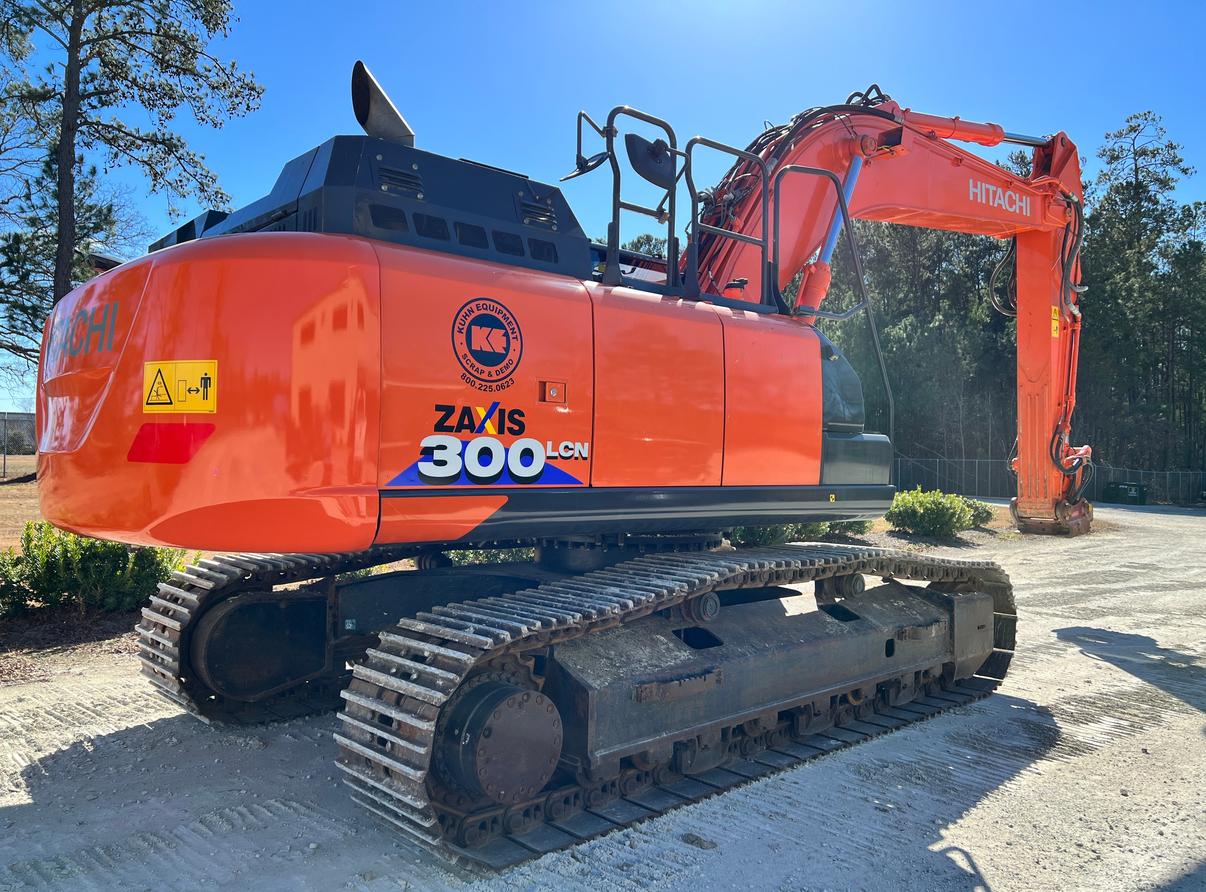 Used 2018 Hitachi ZX300LCN-6 For Sale