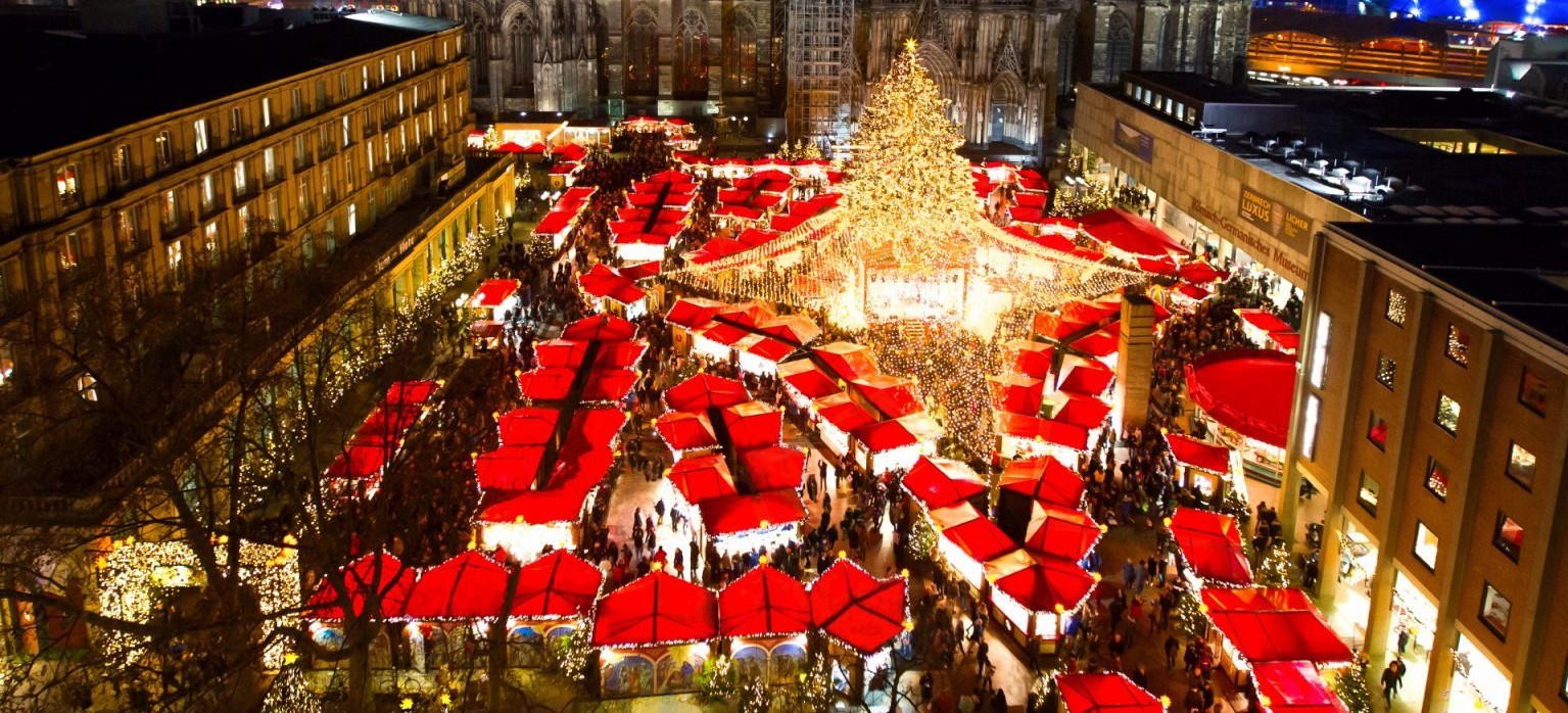 Weihnachten 2022 Kölner Dom Weihnachtsmarkt am Kölner Dom