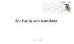 For Hans Waanders : 1951-2001