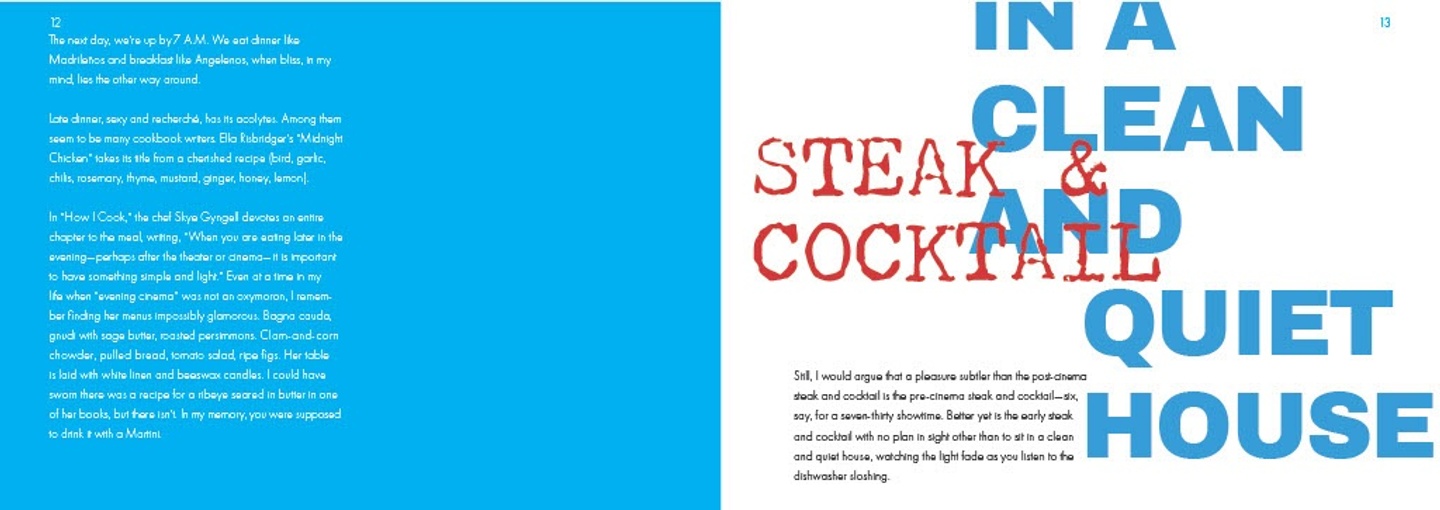 Page layout design