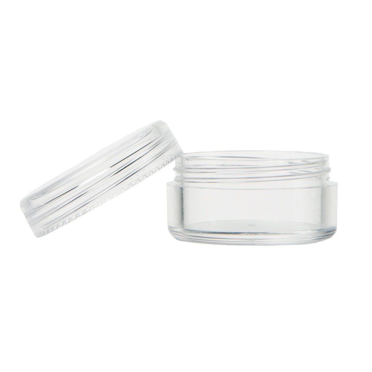Photo of 10ml Clear Screw Top Polystyrene Concentrate Container