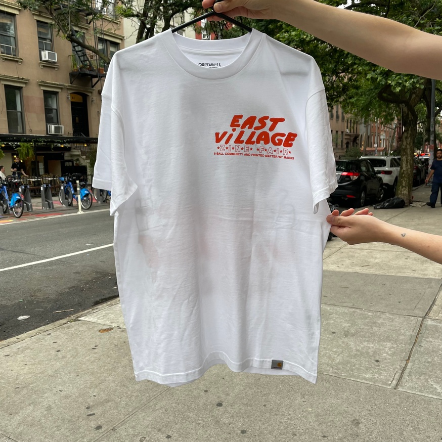 East Village Zine Fair Shirt, 2022 [S] thumbnail 2