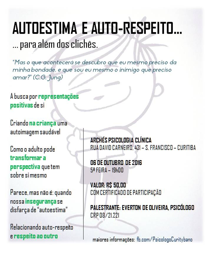 Autoestima e auto-respeito... para além dos clichês