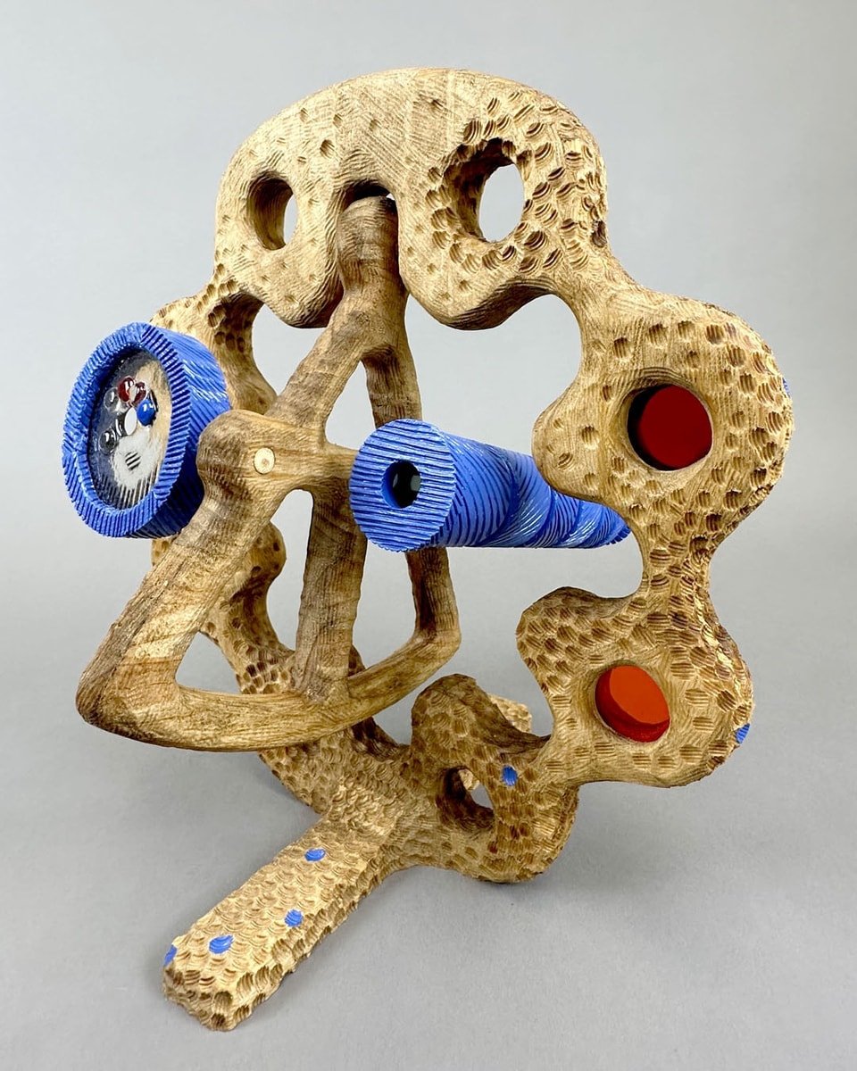 Sculpture, "Sextant," by Amir H. Toosi
