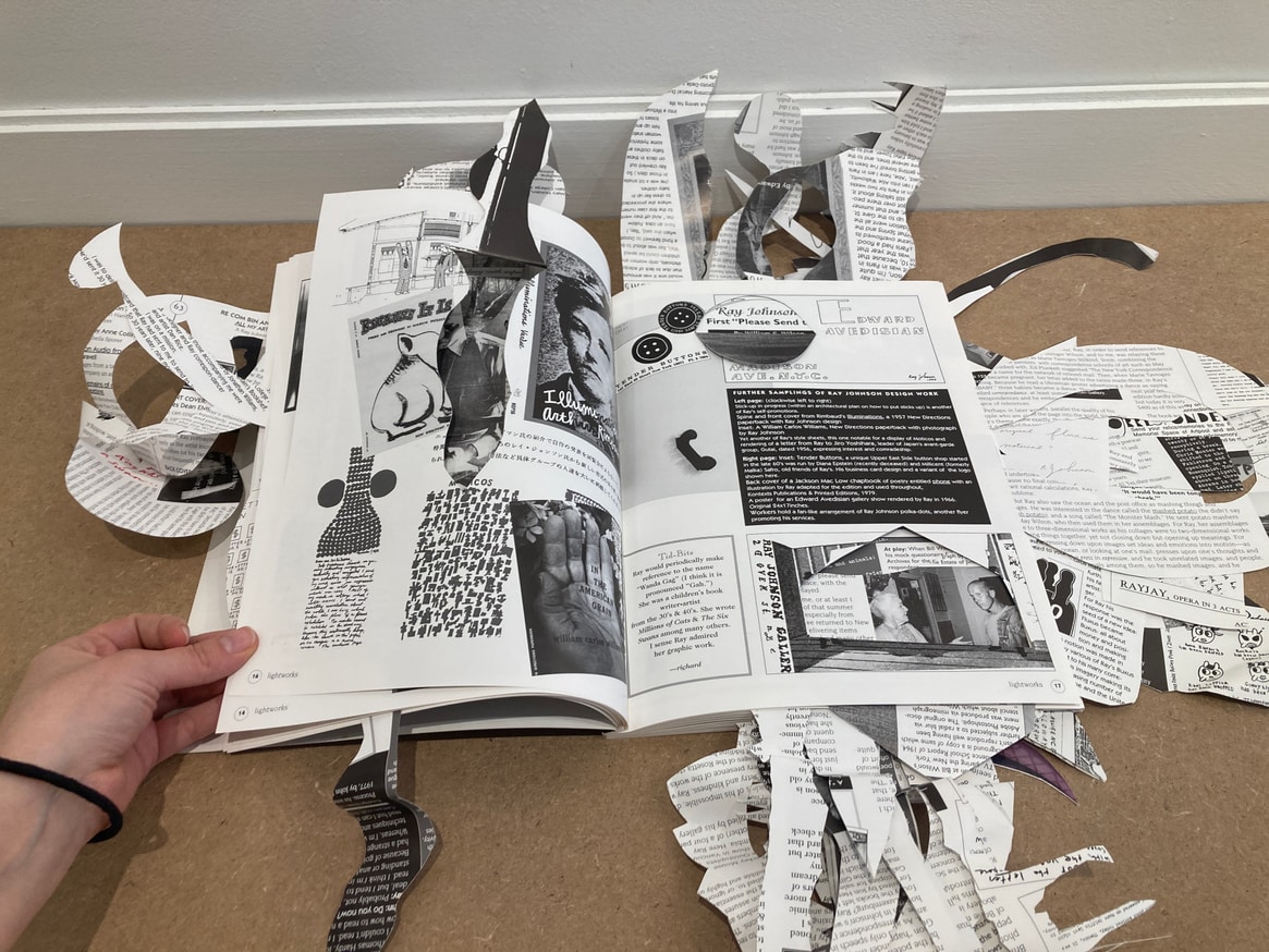 Cut Book (Lightworks No. 22 The Ray Johnson Issue) thumbnail 3