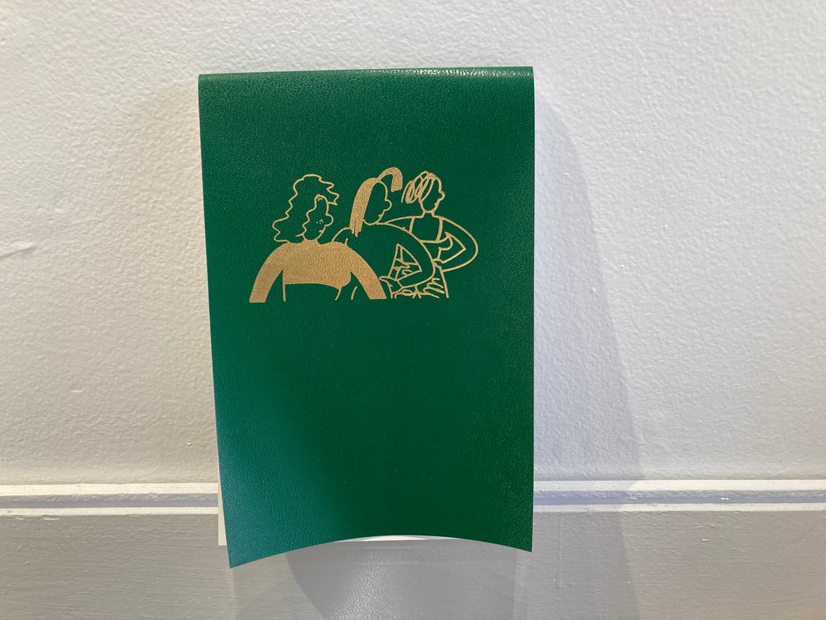 Colorama Stationary: A5 Checklist in Green