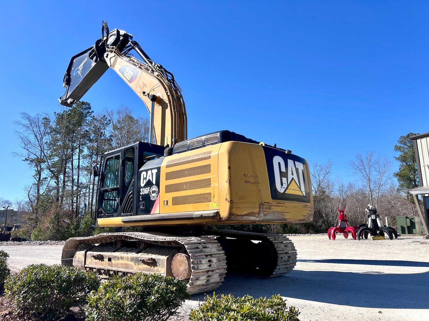 Used 2016 Caterpillar 336FL w/ shear For Sale