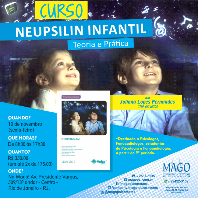 NEUPSILIN Infantil - Teoria e Prática