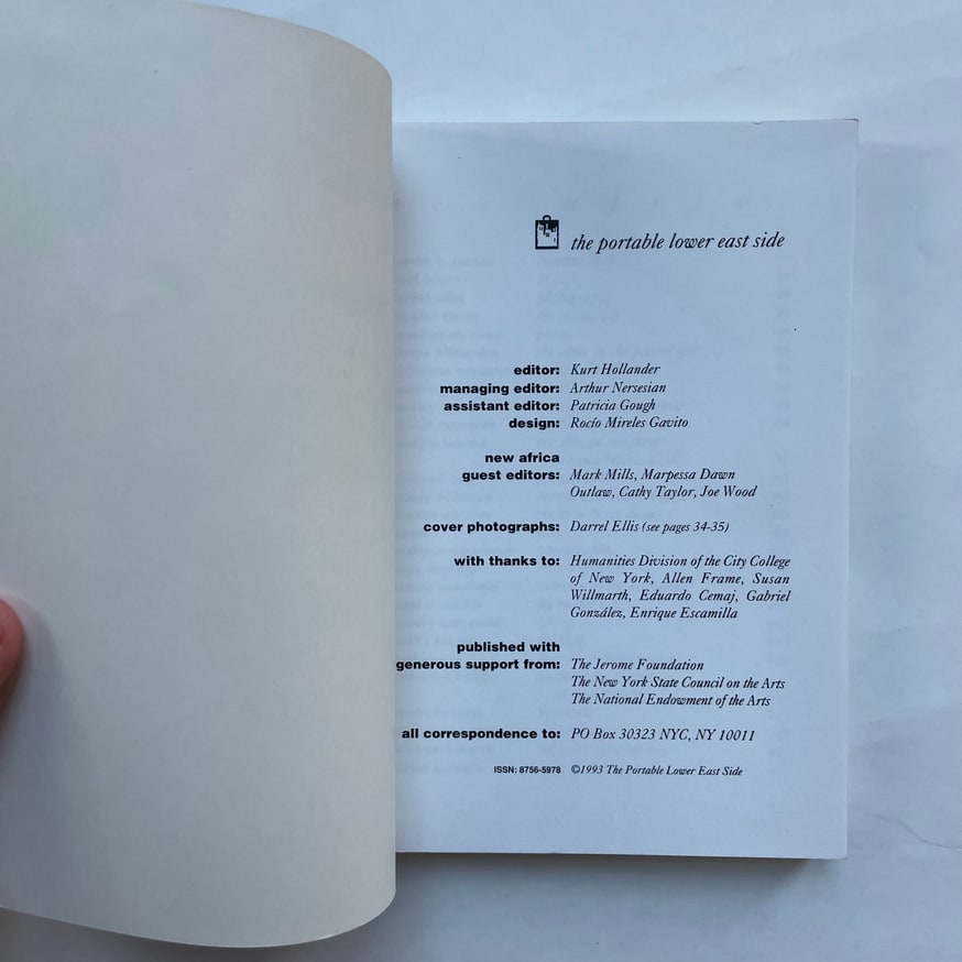 The Portable Lower East Side: New Africa thumbnail 2