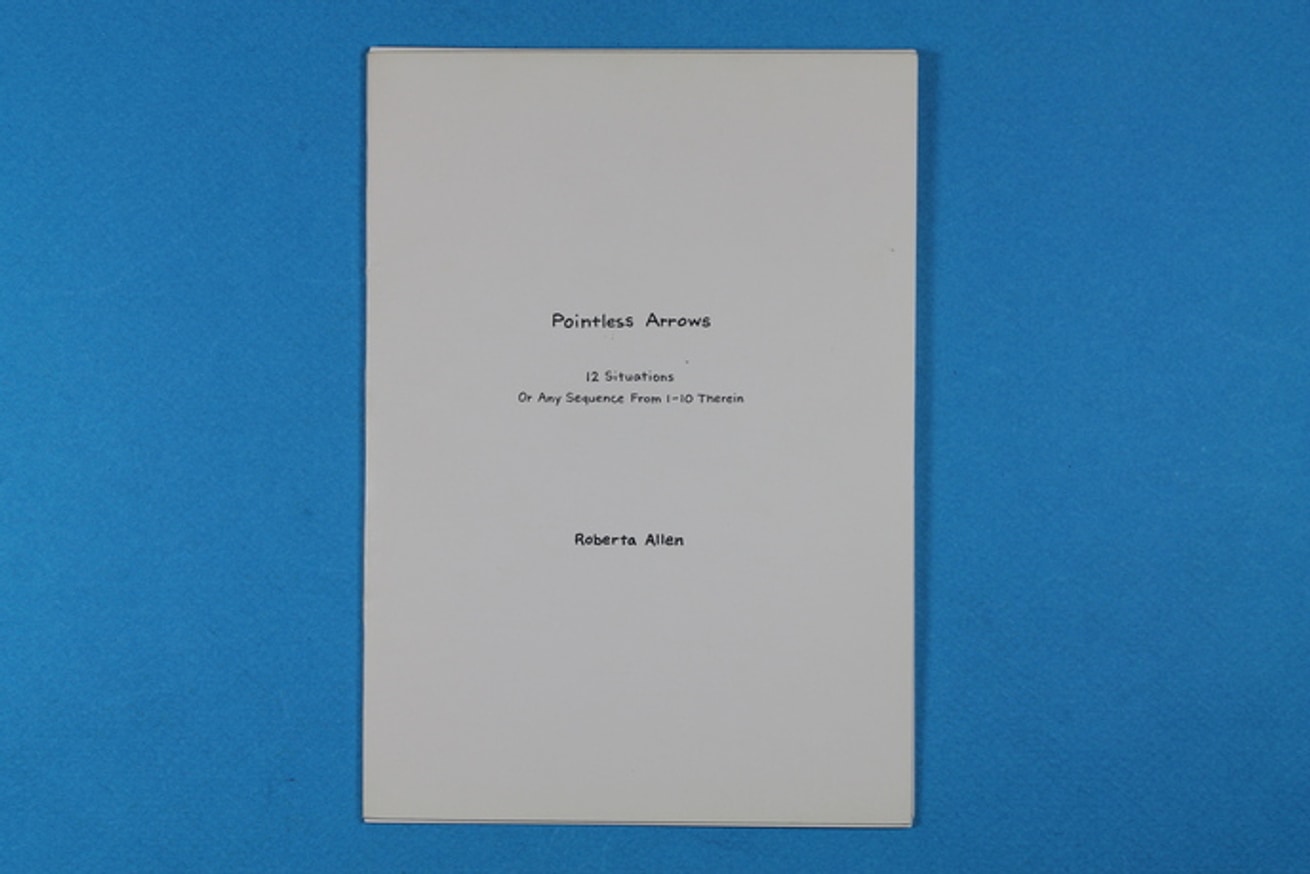 Pointless Arrows : 12 Situations or Any Sequence From  1-10 Therein