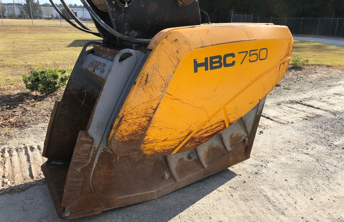 Used 2007 Volvo EC210CL w Crusher Bucket For Sale