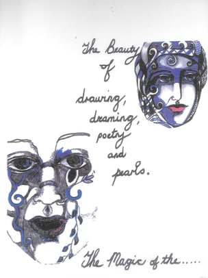 The Beauty of Drawing, Dreaming, Poetry and Pearls
