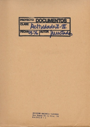 Documentos: Actividades II–III