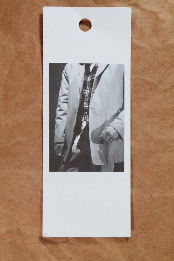benzin Han hugge Robert Blanchon - Untitled (Man in a Polyester Suit) bookmark - Printed  Matter