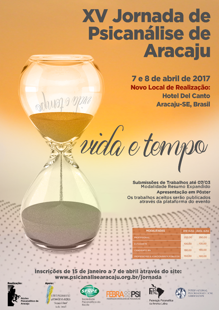 XV Jornada de Psicanálise de Aracaju