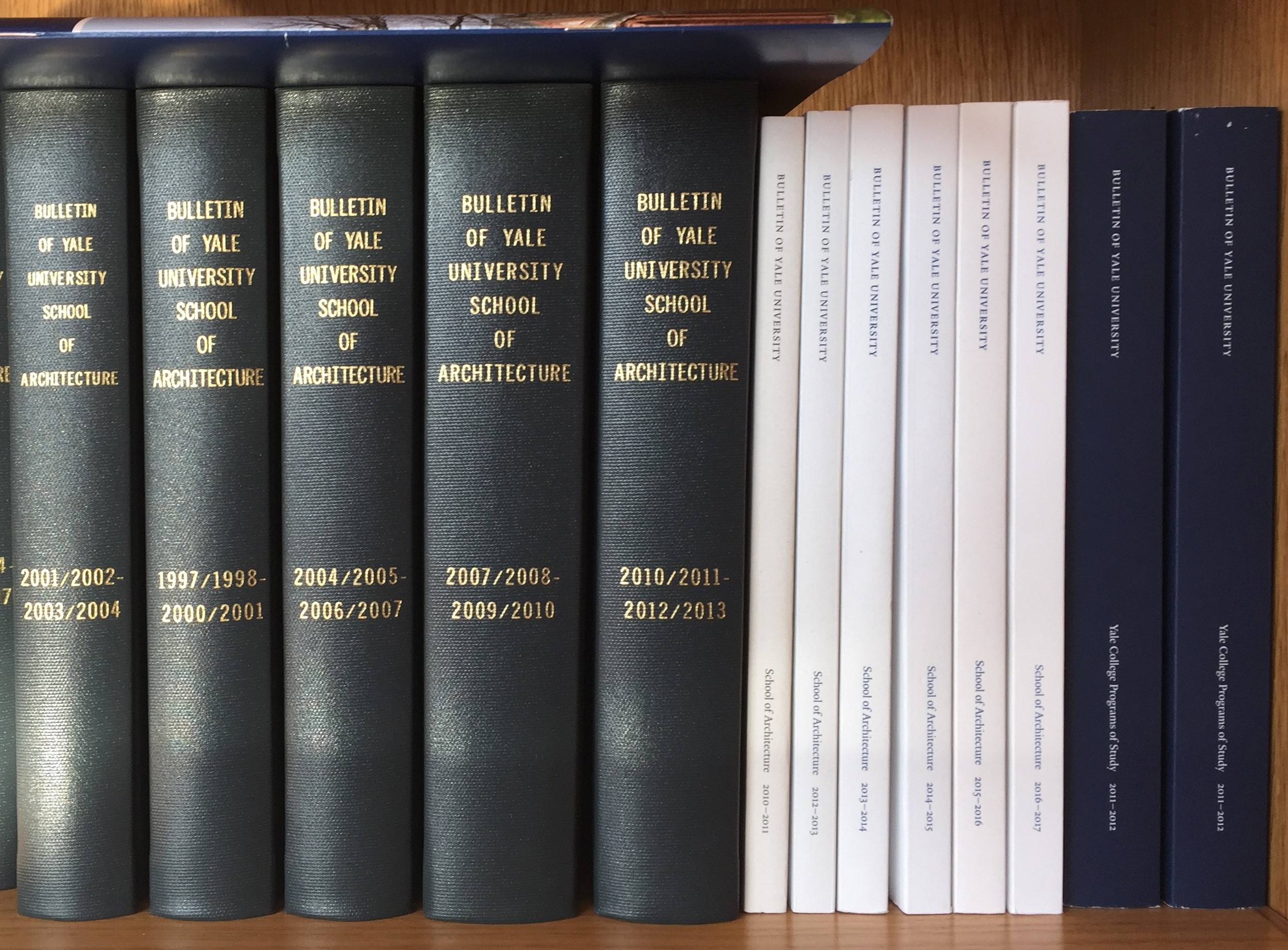 Bulletin Yale Architecture