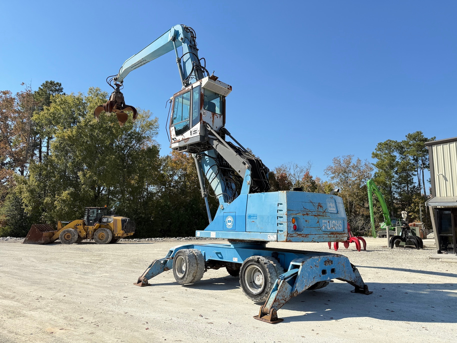 Used 2008 Fuchs MHL340D For Sale