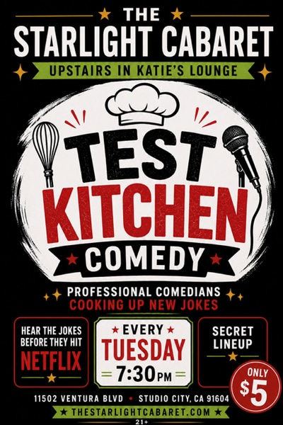 TEST KITCHEN COMEDY