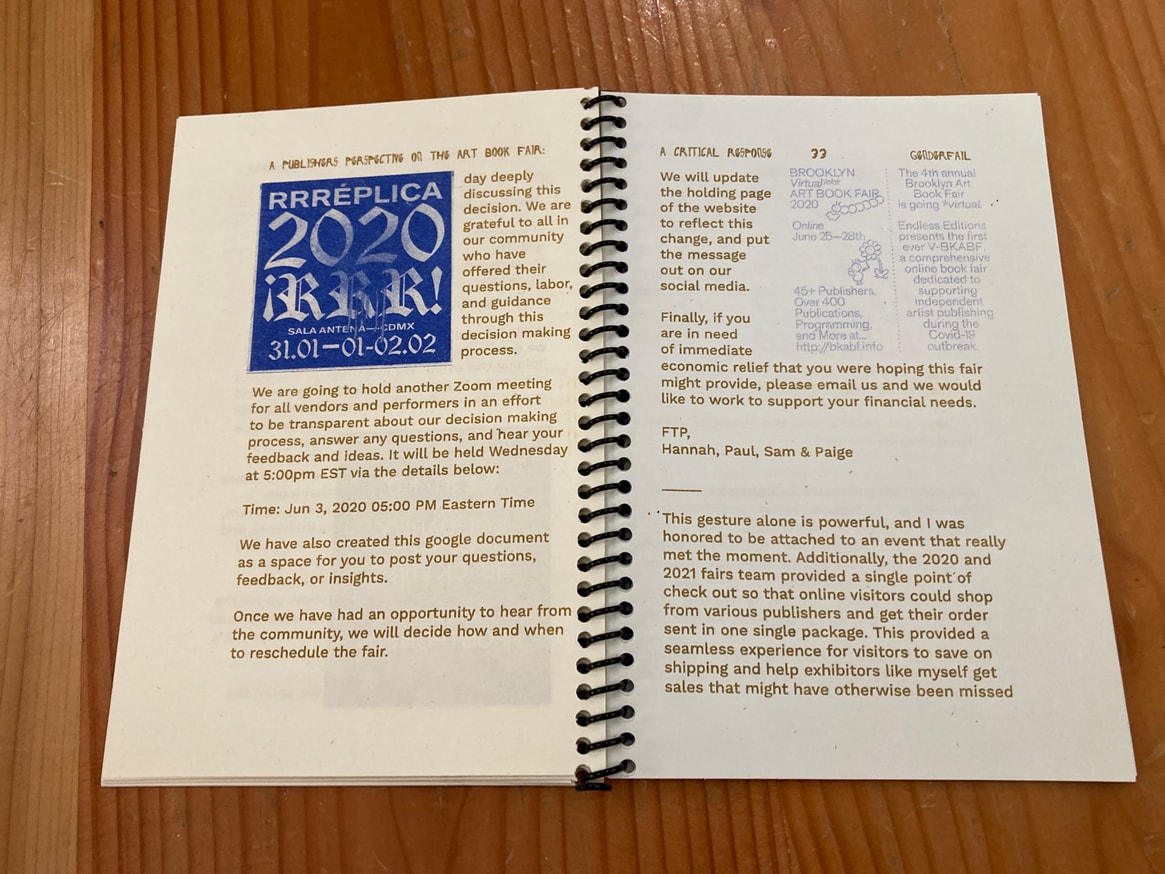 A Publishers Perspective on the Art Book Fair: A Critical Response thumbnail 5