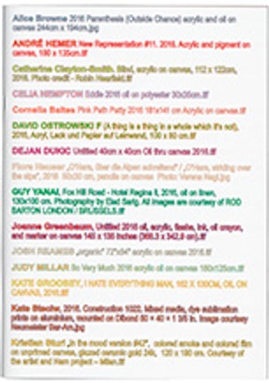 Painting Regarding the Present