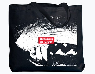 Untitled [Business as usual] Tote Bag