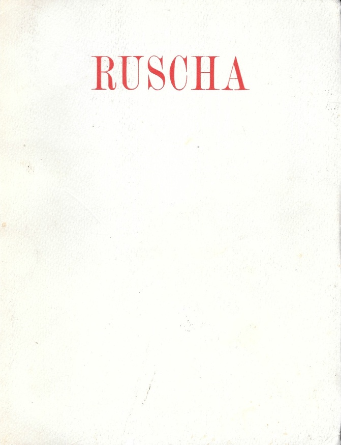 Ruscha: Romance with Liquids thumbnail 1