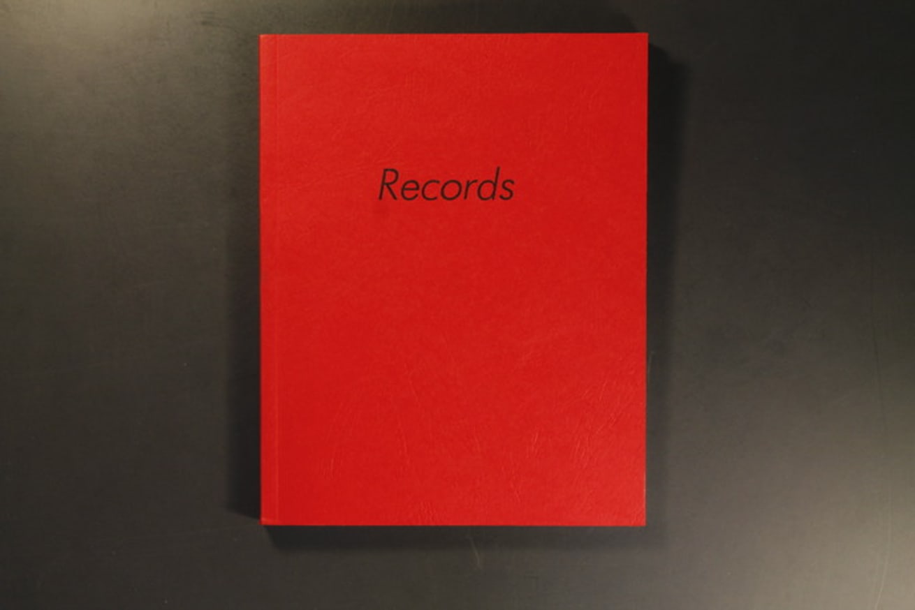 Records (After Ed Ruscha)