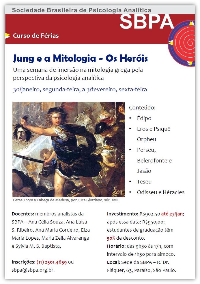 Curso de Férias: Jung e a Mitologia - Os Heróis