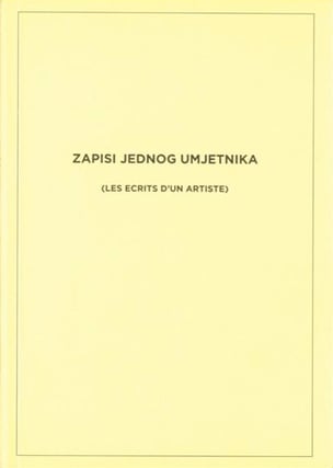 Zapisi Jednog Umjetnika