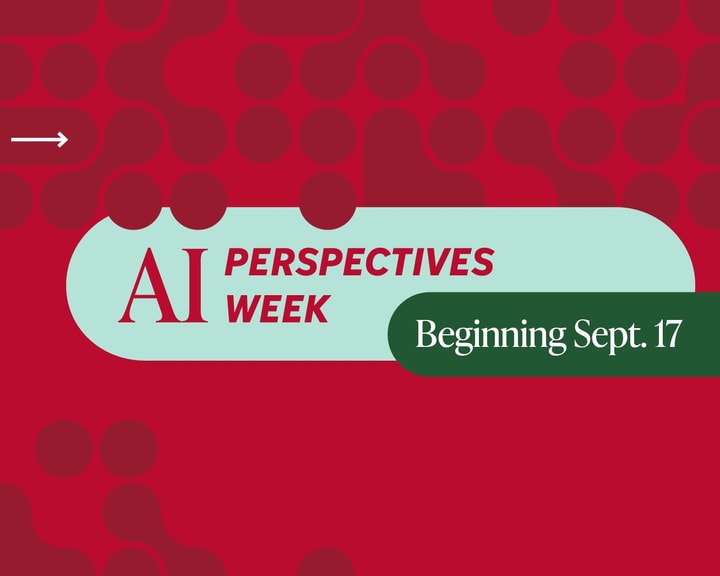 graphic for AI Perspectives Week