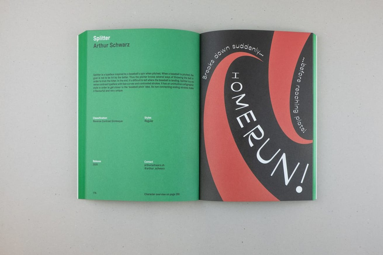 Sophia Brinkgerd And Leonhard Laupichler New Aesthetic A Collection Of Independent Type Design Printed Matter