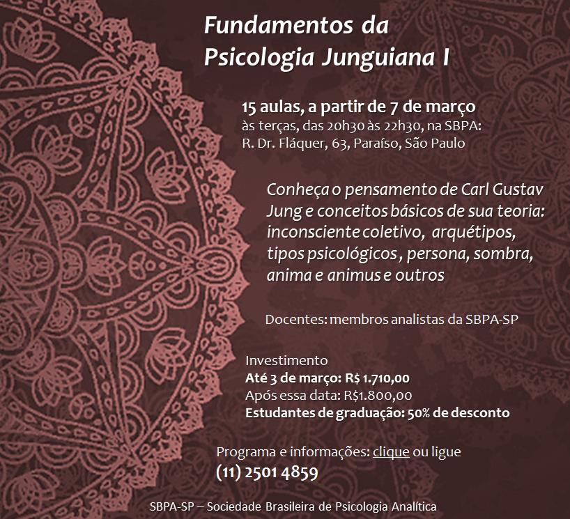 Fundamentos da Psicologia Junguiana I