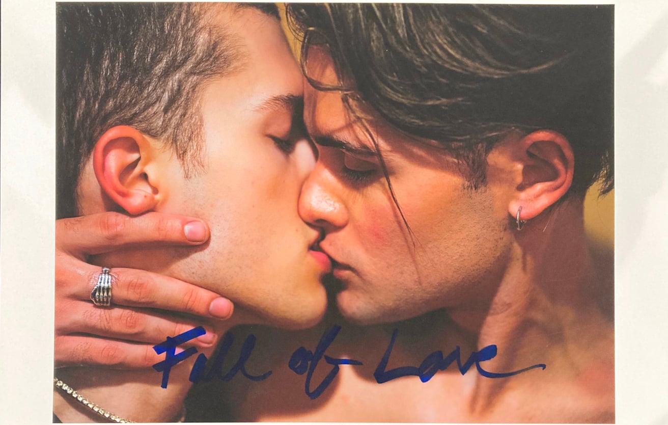 LOVE, BLUE TABLOID, 2020 (SEAN + BEN)